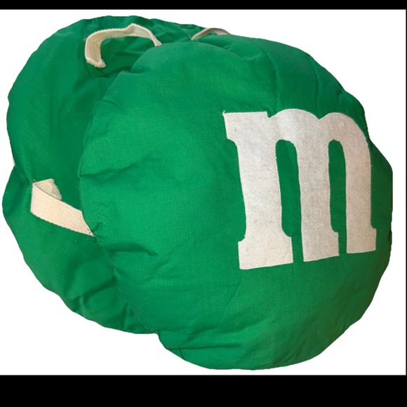 Handmade Other - Green M&M Costume Toddler Or Child Size Pullover Candy Pillows Handmade VINTAGE